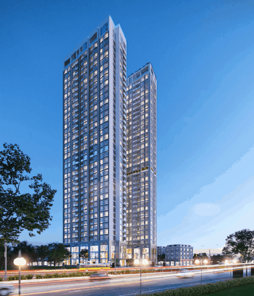 Phối cảnh tòa căn hộ Imperium Tower Nha Trang