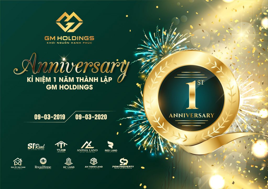 GM Holdings kỷ niệm 1 năm thành lập và phát triển