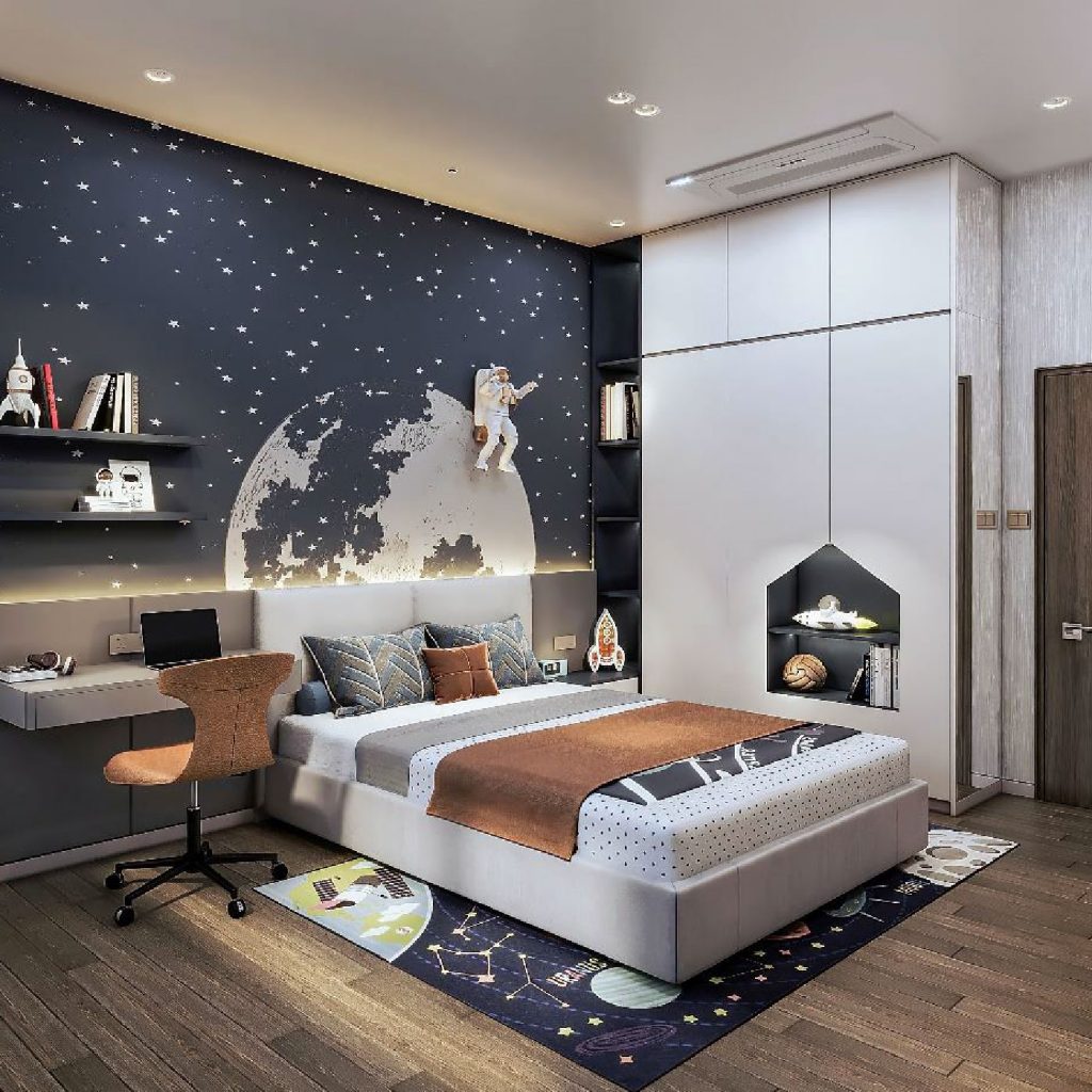 Phòng ngủ master tầng 2