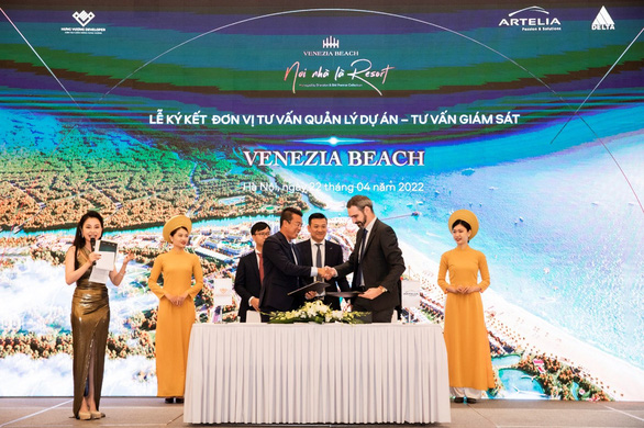 Hưng Vượng Developer hợp tác với Delta Group và Artelia Việt Nam phát triển Venezia Beach HomeResort